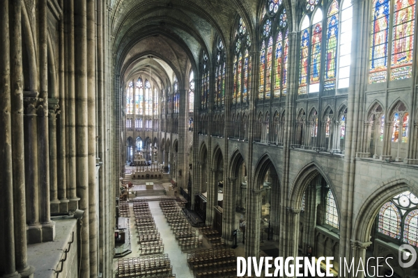 Basilique de Saint-Denis, en Seine-Saint-Denis