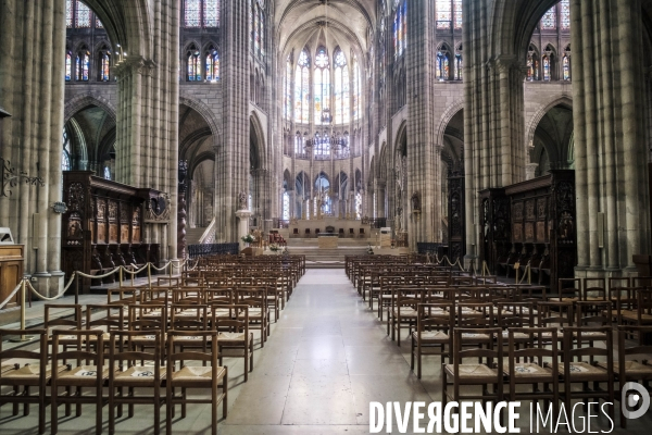 Basilique de Saint-Denis, en Seine-Saint-Denis