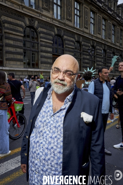 Manifestation contre le passe sanitaire à Paris