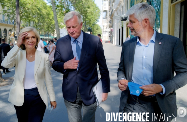 Le parti Les Républicains réunit plusieurs candidats potentiels de la droite à l élection présidentielle de 2022