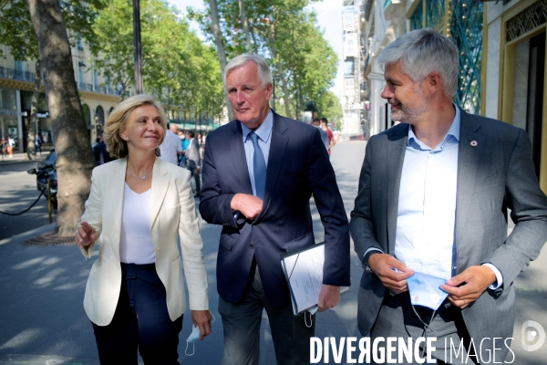 Le parti Les Républicains réunit plusieurs candidats potentiels de la droite à l élection présidentielle de 2022