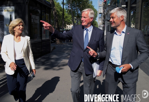 Le parti Les Républicains réunit plusieurs candidats potentiels de la droite à l élection présidentielle de 2022