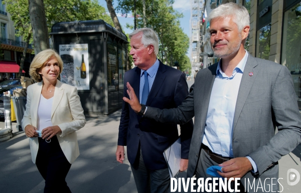 Le parti Les Républicains réunit plusieurs candidats potentiels de la droite à l élection présidentielle de 2022