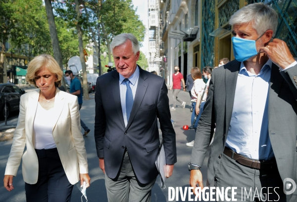 Le parti Les Républicains réunit plusieurs candidats potentiels de la droite à l élection présidentielle de 2022