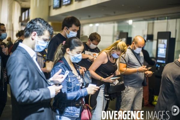 Lancement du pass sanitaire dans les cinemas.