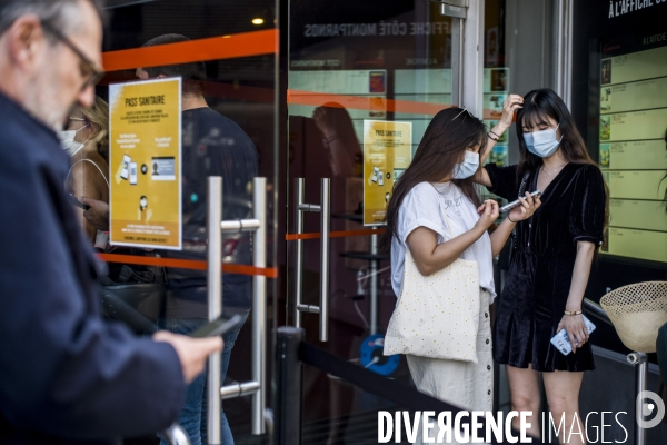 Lancement du pass sanitaire dans les cinemas.