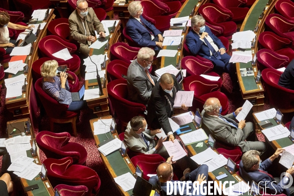 Examen au Senat de la loi  Passe Sanitaire 