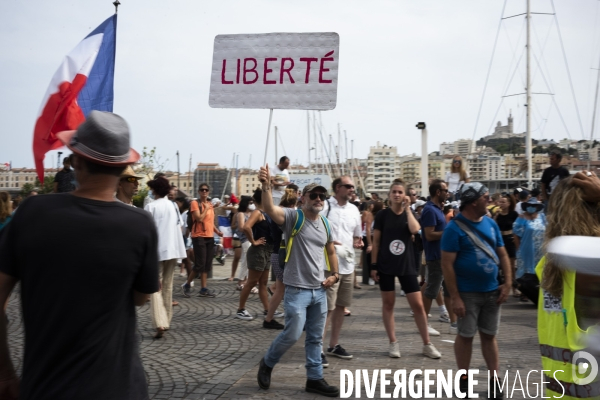 Anti vax/pass à Marseille