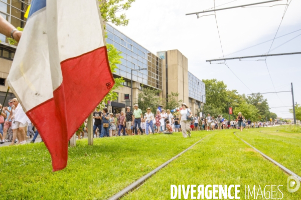 Avignon manifestation contre le passe sanitaire