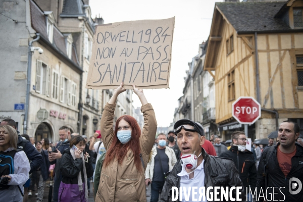 Manifestation anti-pass Dijon