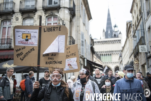 Manifestation anti-pass Dijon