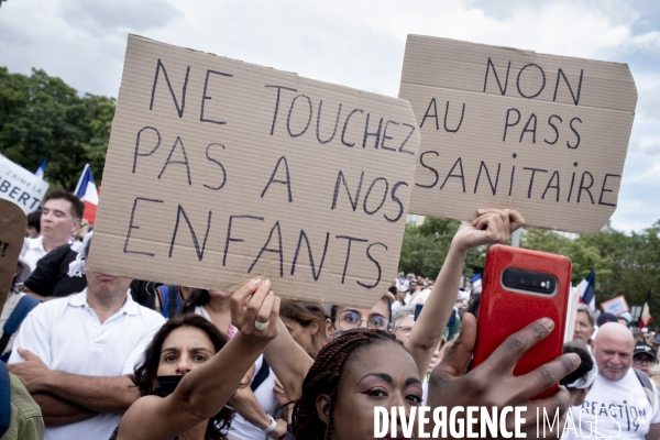 Mobilisation contre le pass sanitaire