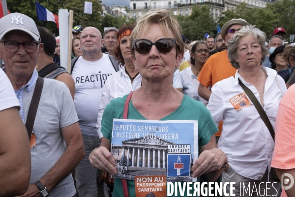 Mobilisation contre le pass sanitaire