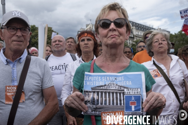 Mobilisation contre le pass sanitaire