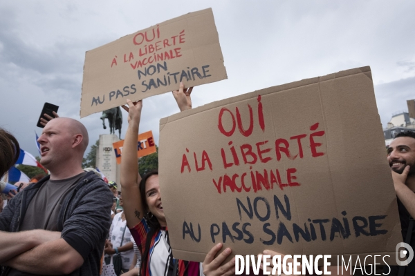 Mobilisation contre le pass sanitaire