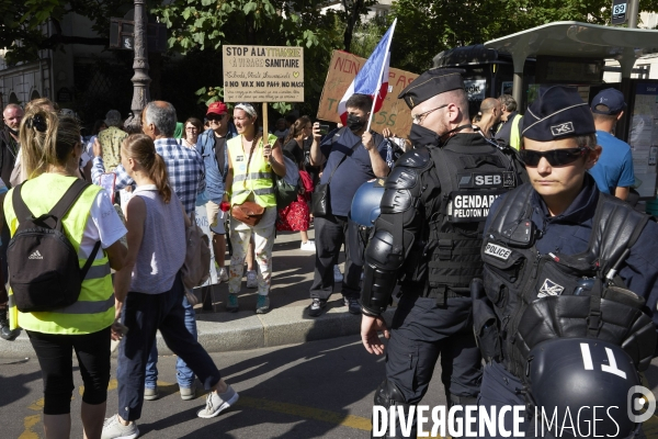 Examen au Senat de la loi  Passe Sanitaire 