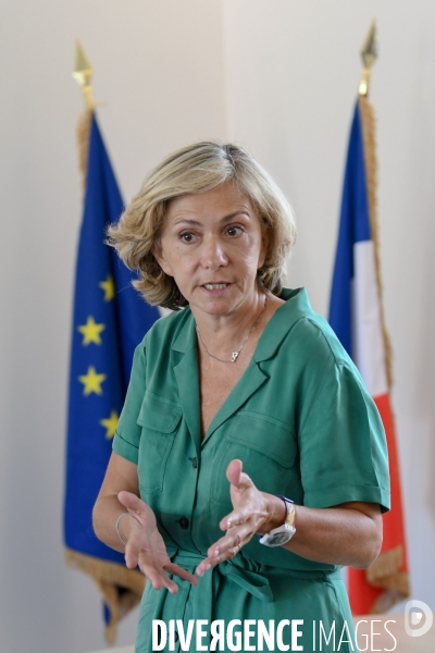 Valérie Pécresse en Drôme provençale