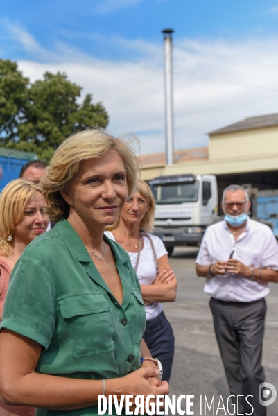 Valérie Pécresse en Drôme provençale