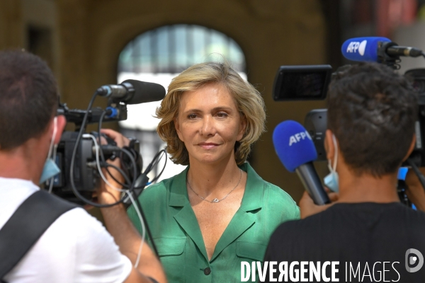 Valérie Pécresse en Drôme provençale