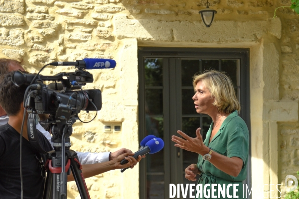 Valérie Pécresse en Drôme provençale