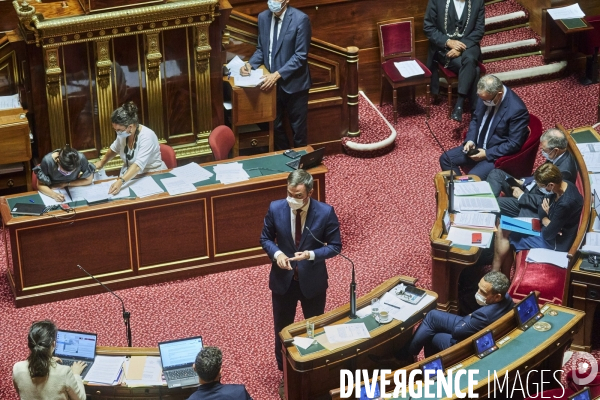 Examen au Senat de la loi  Passe Sanitaire 