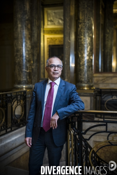 Portrait de l ambassadeur du maroc en france, chakib benmoussa.