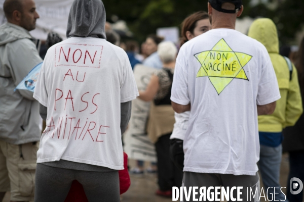 Manifestation anti-pass Dijon