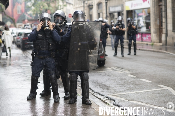Manifestation anti-pass Dijon
