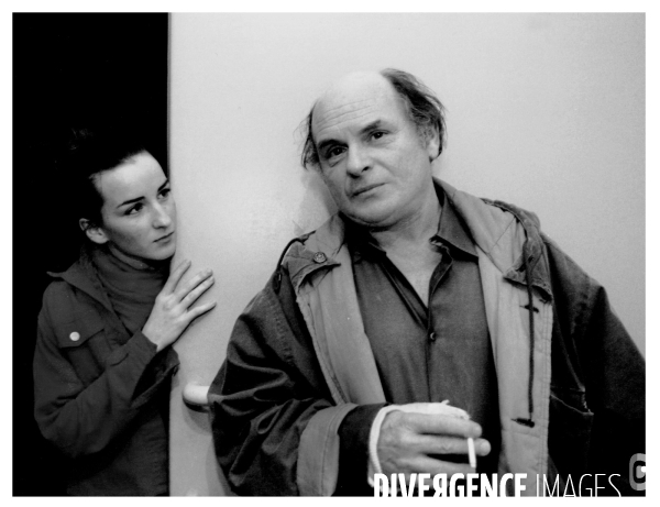 Jean François Stévenin avec sa fille Salomé