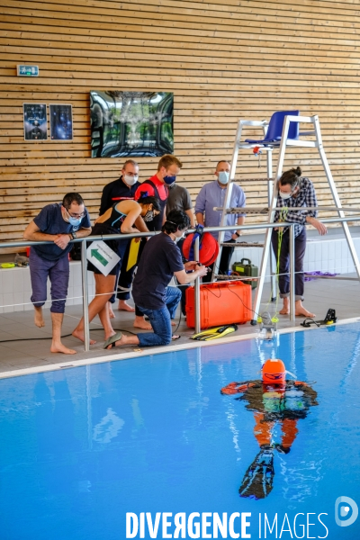 Recherche assistée de victimes dans les cours d eau