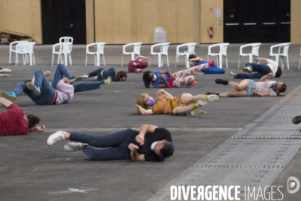 Happening Tempête de Boris Charmatz