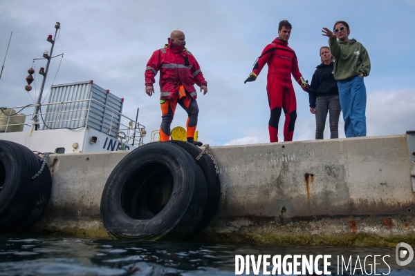 Formation sapeur-pompiers plongeurs  à l INPP de Marseille