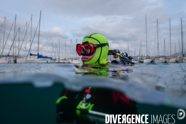 Formation sapeur-pompiers plongeurs  à l INPP de Marseille