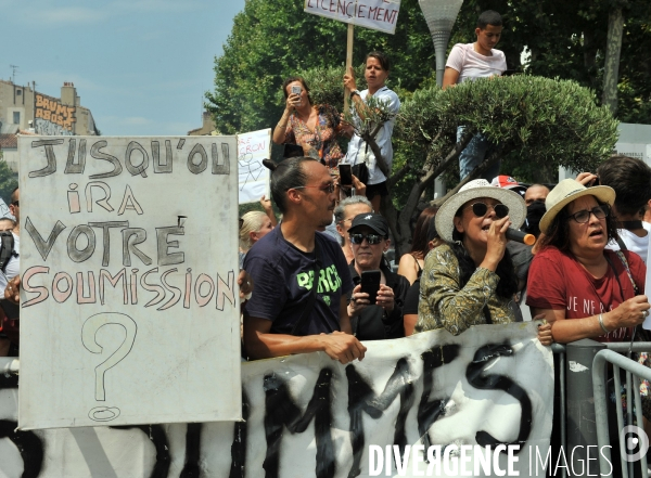 Manifestations contre le pass sanitaire
