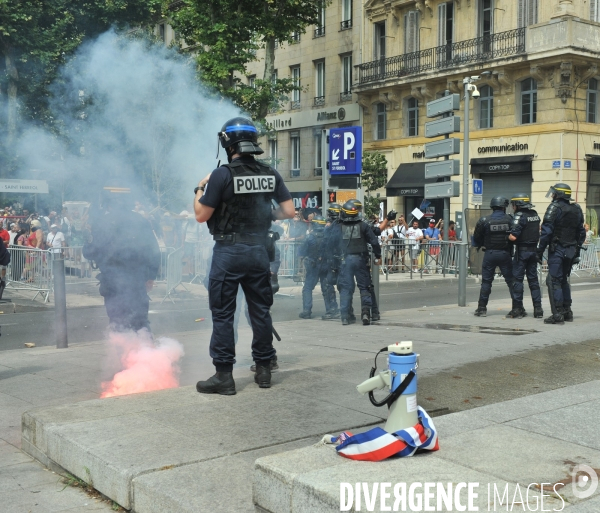 Manifestations contre le pass sanitaire