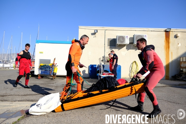 Formation plongeur pour les pompiers à l INPP de Marseille