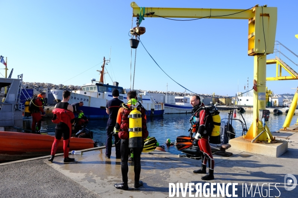 Formation plongeur pour les pompiers à l INPP de Marseille