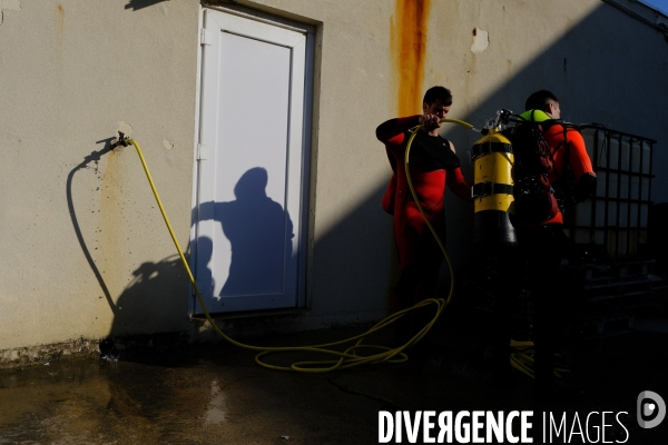 Formation plongeur pour les pompiers à l INPP de Marseille