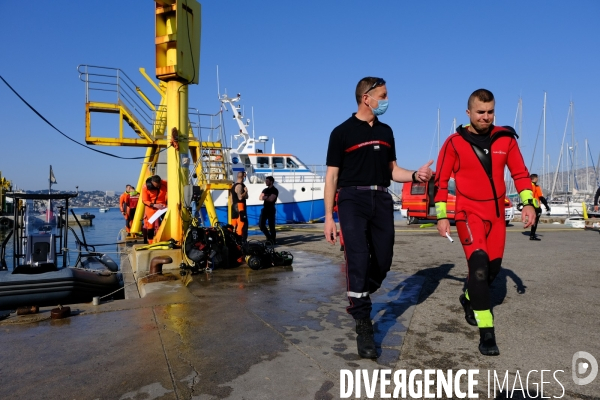 Formation plongeur pour les pompiers à l INPP de Marseille