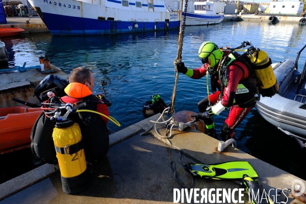 Formation plongeur pour les pompiers à l INPP de Marseille