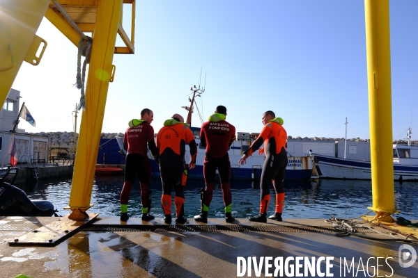 Formation plongeur pour les pompiers à l INPP de Marseille