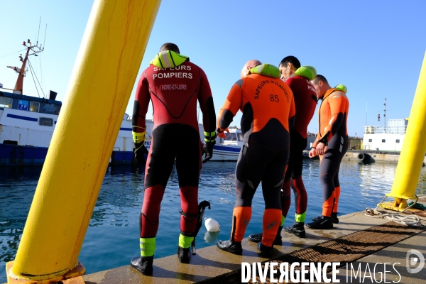 Formation plongeur pour les pompiers à l INPP de Marseille