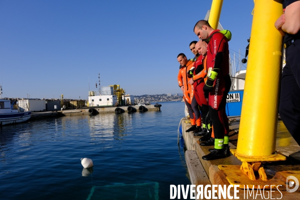 Formation plongeur pour les pompiers à l INPP de Marseille