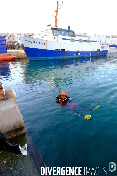 Formation plongeur pour les pompiers à l INPP de Marseille