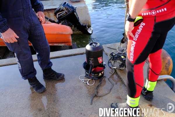 Formation plongeur pour les pompiers à l INPP de Marseille