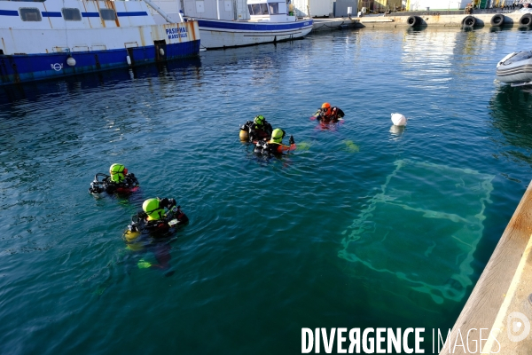 Formation plongeur pour les pompiers à l INPP de Marseille