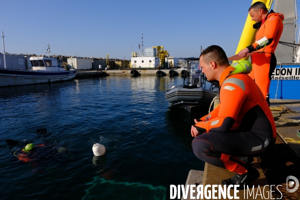 Formation plongeur pour les pompiers à l INPP de Marseille