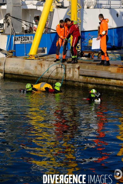 Formation plongeur pour les pompiers à l INPP de Marseille