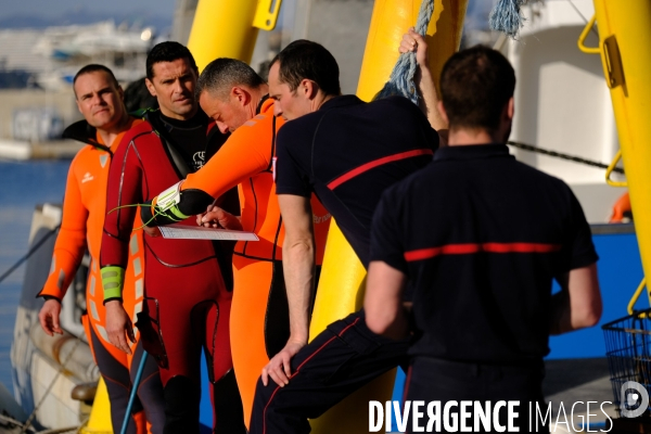 Formation plongeur pour les pompiers à l INPP de Marseille