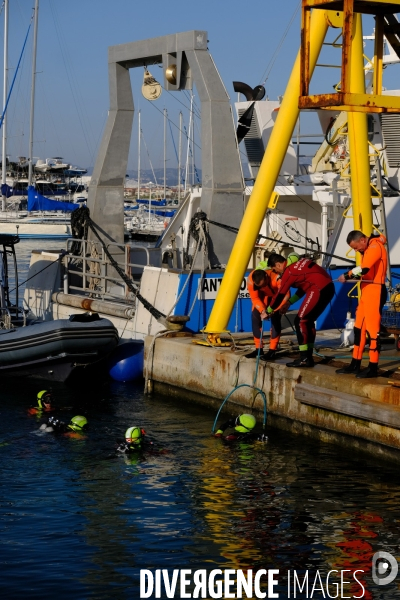 Formation plongeur pour les pompiers à l INPP de Marseille